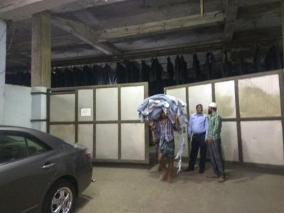 হাজারীবাগের একটি ট্যানারি