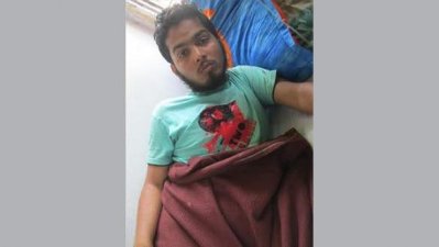 আহত মাদ্রাসা ছাত্র আবু শহীদ