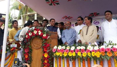 সেতুমন্ত্রী ওবায়দুল কাদের