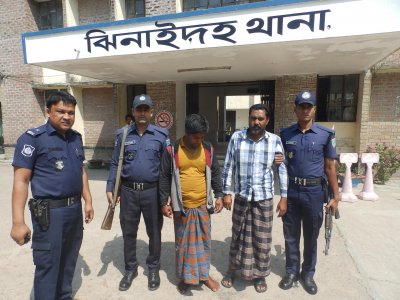 ঝিনাইদহে এক জামায়াত কর্মী ও ৩ সন্ত্রাসীসহ ৫৮ জন গ্রেফতার