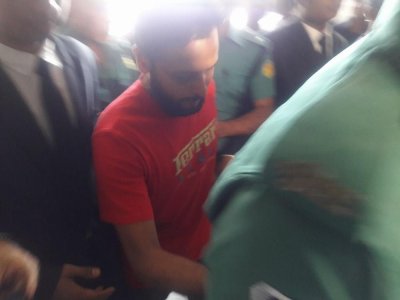 আদালতে হাজির করা হয় আরাফাত সানিকে