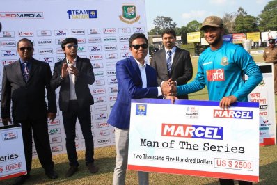 সিরিজসেরা সেই সাকিবই