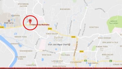 সিলেটের পাঠানঠুলায় বোমা বিস্ফোরণ