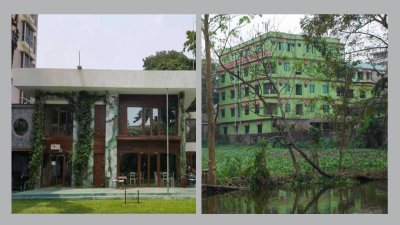 হলি আর্টিজান (বামে) ও আতিয়া মহল