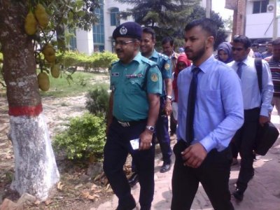 রাজশাহী পুলিশের সঙ্গে মালদ্বীপের দুই পুলিশ কর্মকর্তা