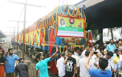 খুলনা-কলকাতা রুটে মৈত্রী এক্সপ্রেস-২ এর উদ্বোধন