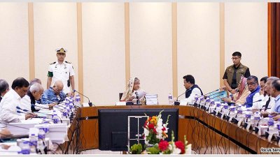 একনেক সভায় প্রধানমন্ত্রীসহ অন্যরা