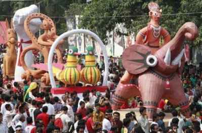 মঙ্গল শোভাযাত্রা, ছবি- সংগৃহীত