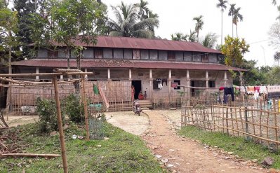 জগন্নাথপুরে আনেয়ার চৌধুরীর বাড়ি
