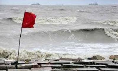 উত্তাল সমুদ্র (ছবি- বাসস)