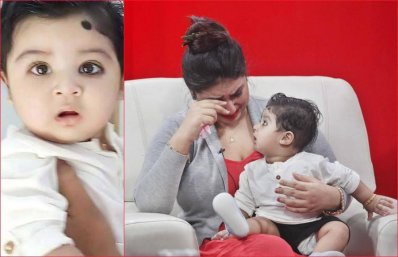 ক্ষুদে &lsquo;সুপারস্টার&rsquo; আব্রাম, সঙ্গে টিভি লাইভে অপুর কান্না
