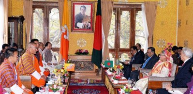 দুই দেশের প্রধানমন্ত্রীর মধ্যে বৈঠক (ছবি- ফোকাস বাংলা)
