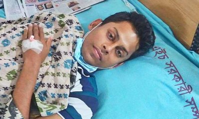 ক্যান্সার আক্রান্ত কুবি ছাত্র তন্ময় বাঁচতে চায়