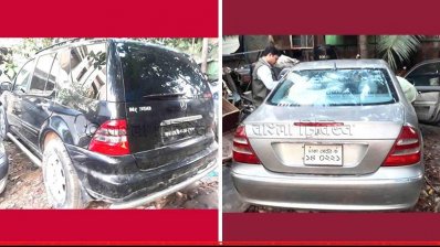 জব্দ করা গাড়ি দুটি