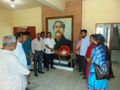 রাবি শিক্ষক সমিতির নবনির্বাচিত কমিটির দায়িত্ব গ্রহণ
