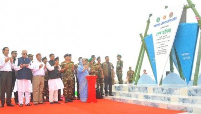 কক্সবাজার-টেকনাফ মেরিন ড্রাইভ সড়ক উদ্বোধন করেন প্রধানমন্ত্রী