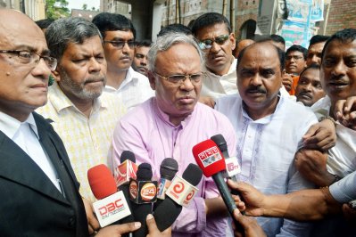 এরশাদ মানুষের মাঝে বিভ্রান্তি সৃষ্টির জোট করেছে: রিজভী