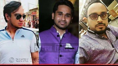 ধর্ষণ মামলায় অভিযুক্ত (বাঁ থেকে) সাফাত আহমেদ, সাদমান সাকিফ ও নাঈম আশরাফ