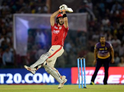 গ্লেন ম্যাক্সওয়েলের ব্যাটে হেসেছে পাঞ্জাব