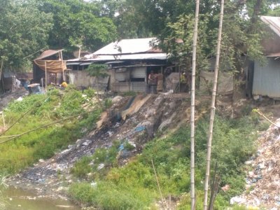 দূষণ ও দখলের শিকার কালিহাতীর লাঙ্গুলিয়া নদী