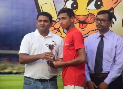 ফাইনালের সেরা খেলোয়াড় মোহাম্মদ ফয়সাল