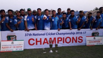 জাতীয় ক্রিকেট চ্যাম্পিয়নশিপের শিরোপা পাবনার