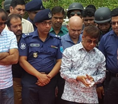 নারায়ণগঞ্জে পুলিশের আইজিপি শহীদুল হক