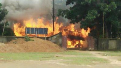 লংগদুতে পাহাড়িদের বাড়িঘরে আগ্নিসংযোগ