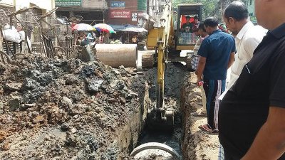 সমন্বয়হীনভাবে চলছে খোঁড়াখুড়ি