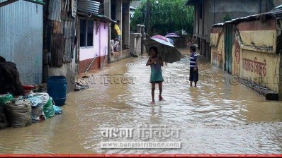 বান্দরবানে প্রবল বর্ষণে পাহাড় ধসের আশঙ্কা, ঝুঁকিতে কয়েক হাজার পরিবার