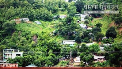 বান্দরবানে প্রবল বর্ষণে পাহাড় ধসের আশঙ্কা, ঝুঁকিতে কয়েক হাজার পরিবার
