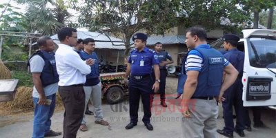 তানোরে জঙ্গি আস্তানা, ছবি: রাজশাহী প্রতিনিধি