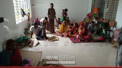পাহাড় ধসে ক্ষতিগ্রস্তদের জন্য আশ্রয়কেন্দ্র