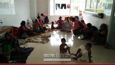 পাহাড় ধসে ক্ষতিগ্রস্তদের জন্য আশ্রয়কেন্দ্র