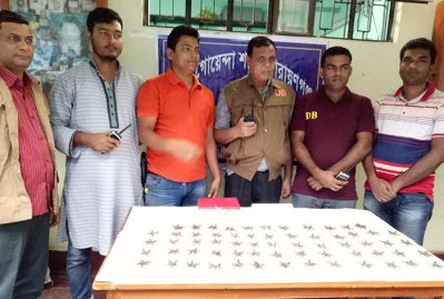 উদ্ধার হওয়া গুলি