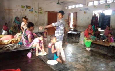 কয়েক ঘণ্টার বৃষ্টিতে খাগড়াছড়ির নিম্নাঞ্চল প্লাবিত