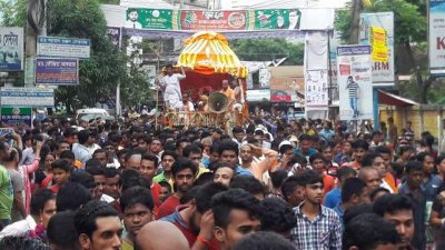 ব্রাক্ষ্মণবাড়িয়ায় উল্টো রথযাত্রা