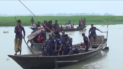 গাইবান্ধার সাঘাটা উপজেলার দুর্গম চরে জঙ্গি আস্তানার খোঁজে তৃতীয় দিনের &lsquo;ব্লক রেইড&rsquo;