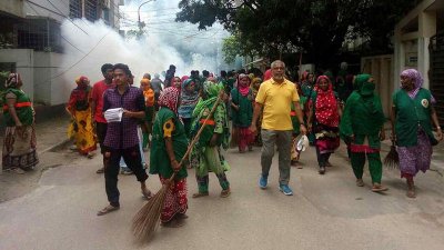 চিকুনগুনিয়া প্রতিরোধে মাঠে নেমেছে সিটি করপোরেশন