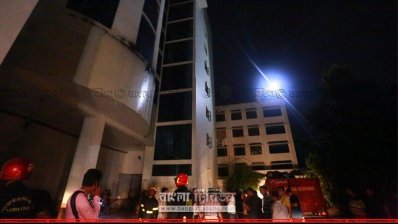 আগুন নিয়ন্ত্রণে আনার পর কারখানা
