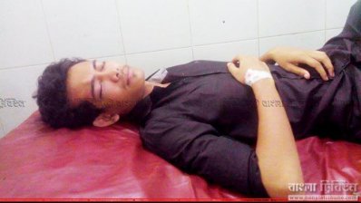 রামেক হাসপাতালে চিকিৎসাধীন আরাফাত