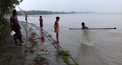 সিরাজগঞ্জে যমুনার পানি বিপদসীমার ৪৫ সেন্টিমিটার ওপরে