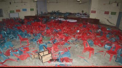 নবীন বরণ অনুষ্ঠানে ছাত্রলীগের ভাঙচুর 