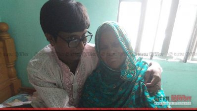 সিদ্দিকুরের মা সুলেমা খাতুন 