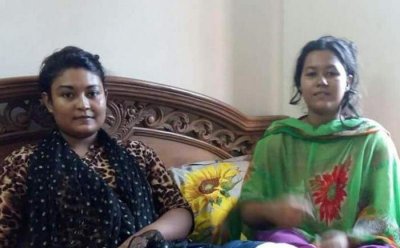 যমজ বোন ফারিহা হাবীব মীম ও আসওয়াদ হাবীব জীম 