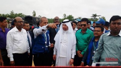 রোহিঙ্গা ক্যাম্প পরিদর্শনে ওআইসি মহাসচিব ইউসেফ বিন আহমাদ আল-অথাইমিন 
