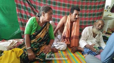 রাঙামাটিতে আশয়কেন্দ্রে অবস্থানকারী লোকজন