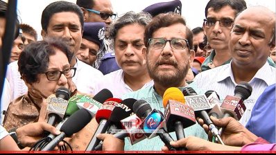 কুড়িগ্রামে সংস্কৃতিমন্ত্রী