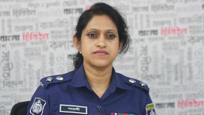পুলিশ সদর দফতরের এআইজি সহেলী ফেরদৌস (ছবি- নাসিরুল হক)
