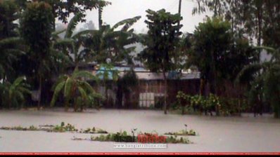 রংপুরে বন্যা 